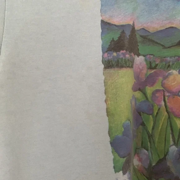 VTG 90s Single Stitch Poconos Shirt  Deep L Sprague 1996 large X-Large medium - Picture 8 of 10